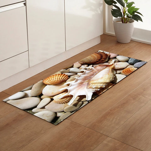 Modern Kitchen Rug Home Hallway Entrance Doormat Living Room Bedroom Children's Decoration Carpet Bathroom Anti-Slip Floor Mat
