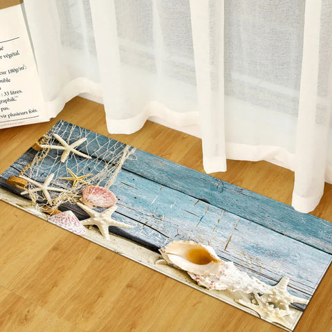 Modern Kitchen Rug Home Hallway Entrance Doormat Living Room Bedroom Children's Decoration Carpet Bathroom Anti-Slip Floor Mat