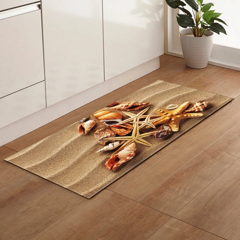 Modern Kitchen Rug Home Hallway Entrance Doormat Living Room Bedroom Children's Decoration Carpet Bathroom Anti-Slip Floor Mat