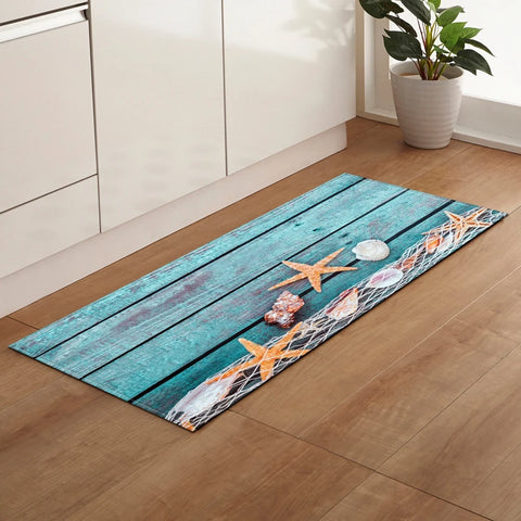Modern Kitchen Rug Home Hallway Entrance Doormat Living Room Bedroom Children's Decoration Carpet Bathroom Anti-Slip Floor Mat