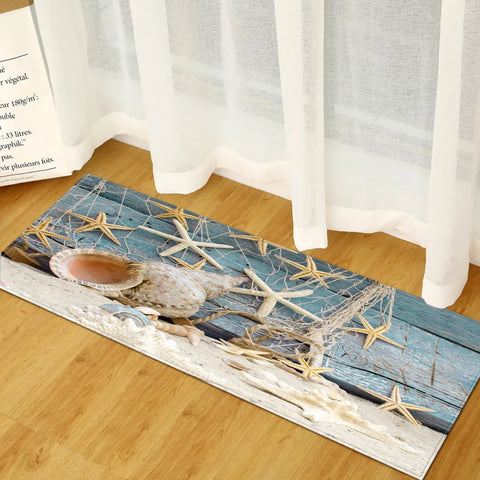 Modern Kitchen Rug Home Hallway Entrance Doormat Living Room Bedroom Children's Decoration Carpet Bathroom Anti-Slip Floor Mat