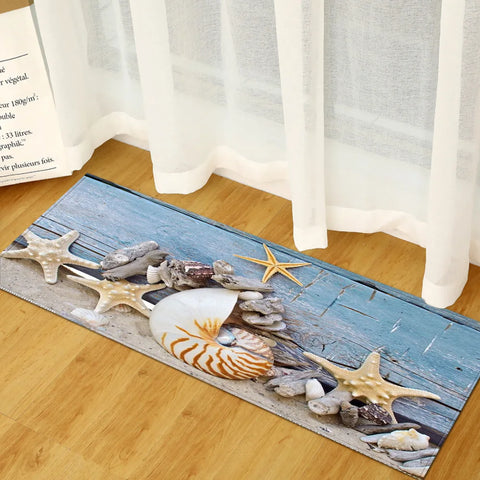 Modern Kitchen Rug Home Hallway Entrance Doormat Living Room Bedroom Children's Decoration Carpet Bathroom Anti-Slip Floor Mat