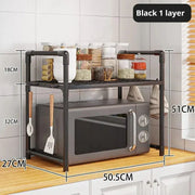 Kitchen Storage Rack Seasoning & Accessory Organizer holder 