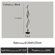 Modern Creative Line LED Floor Lamp Nordic Personality standing light Living Room Sofa Desk beside Home Decor indoor table light