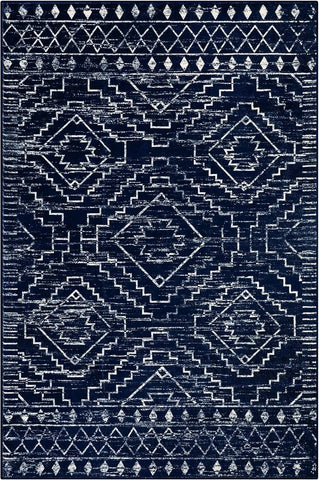 Moroccan Rugs for Living Room Geometric Tribal Bedroom Area Rug Large Shedding Soft Resistant Carpet for Den Kitchen Home Decor