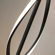 Nordic Postmodern Black White Floor Lamp Rotate Design Rgb Lamp Dining Room Bedroom Study Hotel Man Bedroom Decoration Light