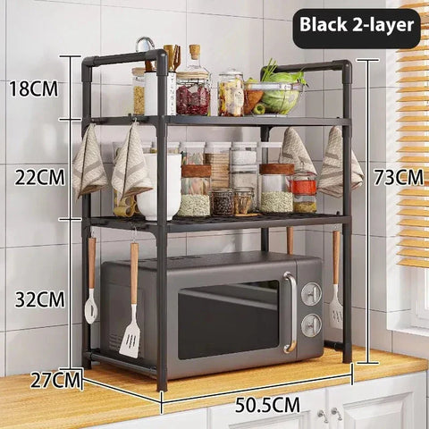 Kitchen Storage Rack Seasoning & Accessory Organizer holder 