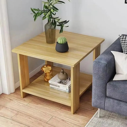 Solid Wood Bedroom Side Table Modern & Sturdy Storage