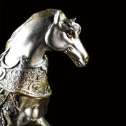 Horse Ornaments, Resin Sculpture Artworks, Suitable For Home Living Room, Office Decoration, Desktop Display Entrance Decoration