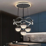 Modern LED Pendant Light Gold/Black Long Line Pendant Light For Restaurant Study Kitchen Office Coffee Home Decoration Luxury