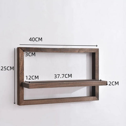 Wood Floating Wall Shelves ，Hanging Shelves for Wall Storage Rustic Farmhouse Decor for Bedroom Bathroom , Living Room Kitchen