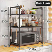 Kitchen Storage Rack Seasoning & Accessory Organizer holder 