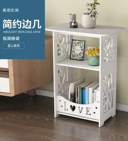 Bedside Table Bedroom Bedside Table A Few Simple Modern Household Ins Wind Bedroom Storage Bedside Rack