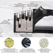 Kitchen 4 Segment Knife Sharpener