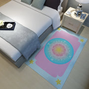 Anime Large Rugs for Children Bedroom Decor Cartoon Magic Living Room Carpet Home Sofa Coffee Table Area Rug Kawaii Floor Mat