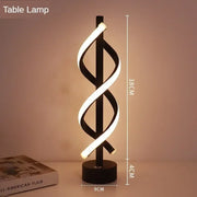 Modern Creative Line LED Floor Lamp Nordic Personality standing light Living Room Sofa Desk beside Home Decor indoor table light