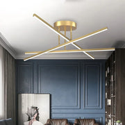 Pendant Light Living Room Light Nordic Lighting Fixtures Modern And Simple Gold Black Aluminum Bedroom Dining Room Main Light