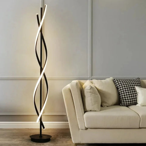 Modern Creative Line LED Floor Lamp Nordic Personality standing light Living Room Sofa Desk beside Home Decor indoor table light