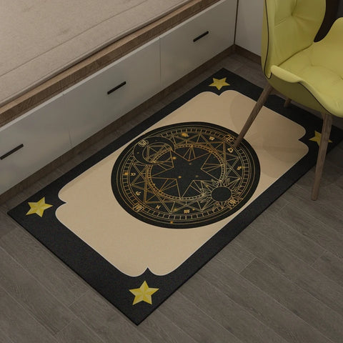 Anime Large Rugs for Children Bedroom Decor Cartoon Magic Living Room Carpet Home Sofa Coffee Table Area Rug Kawaii Floor Mat