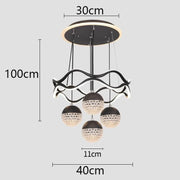 Modern LED Pendant Light Gold/Black Long Line Pendant Light For Restaurant Study Kitchen Office Coffee Home Decoration Luxury