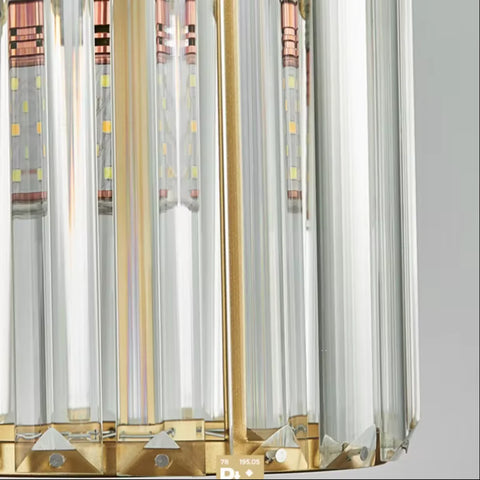 Modern Pendant Light Indoor K9 Led E27 Crystal Chandelier Luxury Ceiling Lamp Bedroom Living Room Dining Room Lustre Fixture
